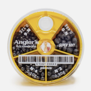Anglers Accessories Split Shot Small 4 size
